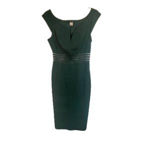 Venus Green Waist Detail Dress Small